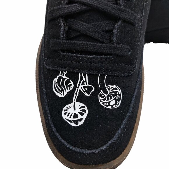 Reebok Club C 85 Unisex Tennis Q46200 Black Peace Train M 7.5 W 9.5 w/Box - Picture 8 of 9